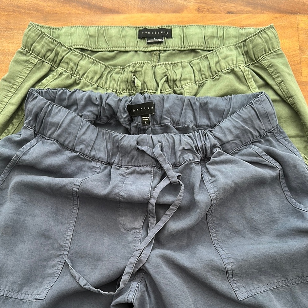 Sanctuary- bundle of lightweight joggers- L